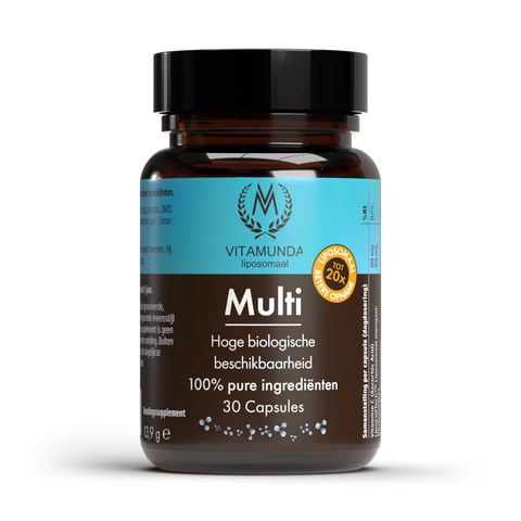 LIPOSOMALE MULTI VITAMINE 30 Capsules / Natuurlijke liposomen volgens LipoCellTech™