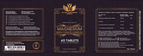 MAGNESIUM BISGLYCINAAT COMPLEX (Met B6, D3 en Taurin)