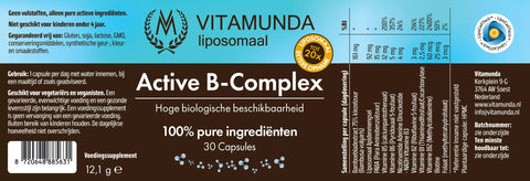 B-Complex with Liposomal Technology - Vegan Formula 30 capsules