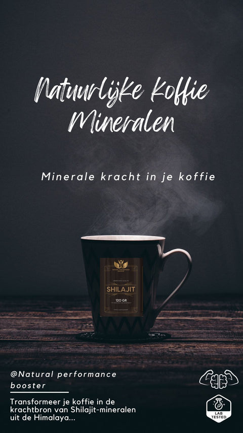 Mineralen Boost / Oplosbare Pure Shilajit (Heerlijk in koffie) – Ook perfect voor 50-plussers!